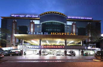 SIMS Hospital, Vadapalani, Chennai , Chennai